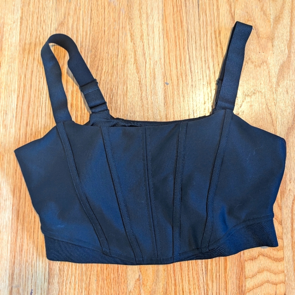 Also Yoga Corset Top/Sports Bra size large